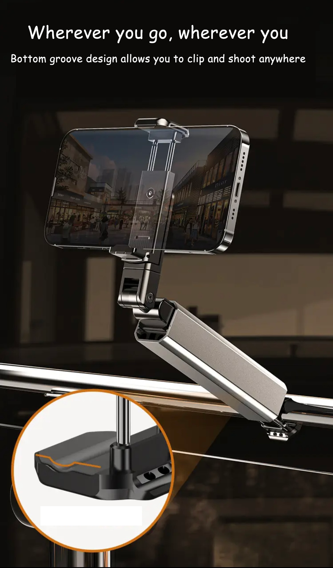 Ganinno Airplane, high-speed rail dedicated mobile phone holder