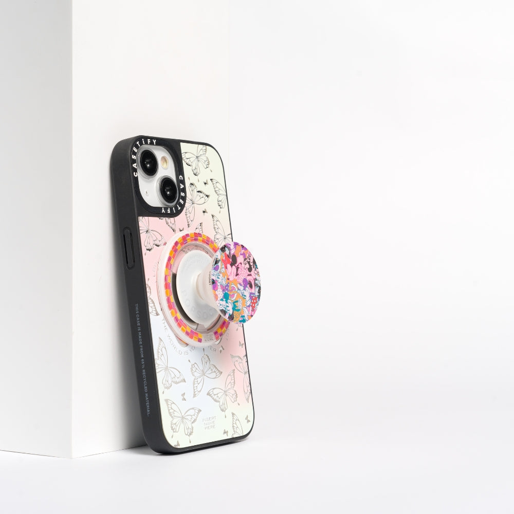 MagSafe Base Colorful Snakeskin Handmade - MagSafe Compatible