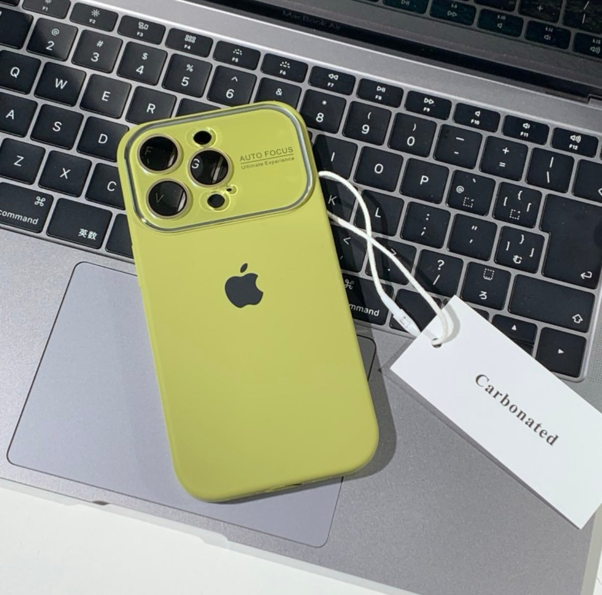 Spacious Window Liquid Silicone Phone Case