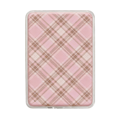 Ganinno® Blush Plaid- 12th/ 11th Gen Kindle MagSafe Case