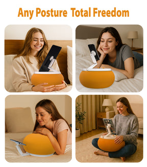 Magnetic stand pillow