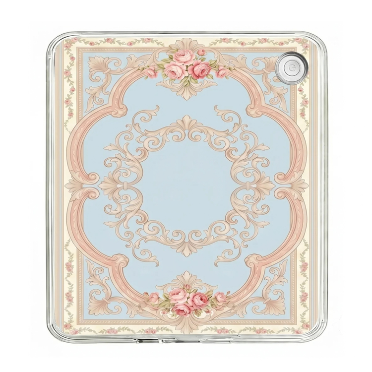 Ganinno® The Heirloom Frame - Vintage Rose Kindle/Kobo Case (Premium Soft-Touch Finish)
