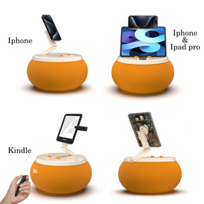 Magnetic stand pillow