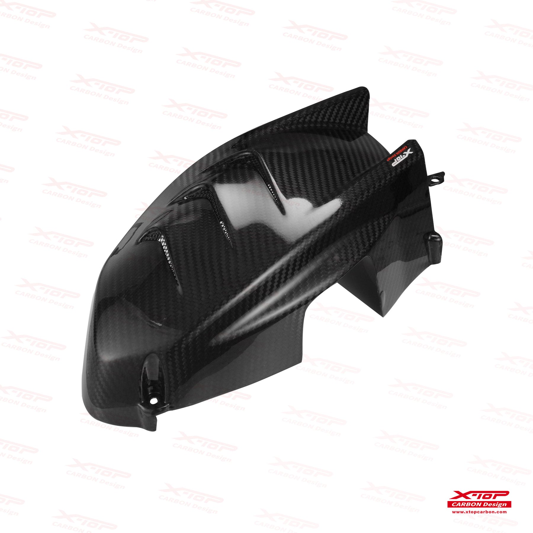 X-TOP Motorcycle engine transmission interface cover, carbon fiber transmission cover parts