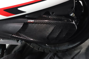 X-TOP Motorcycle engine transmission interface cover, carbon fiber transmission cover parts