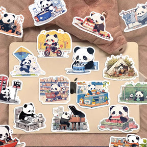 Panda Cheer Sticker