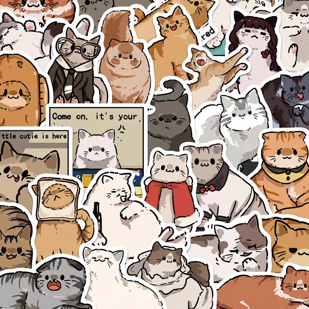 Meow Doodles Sticker