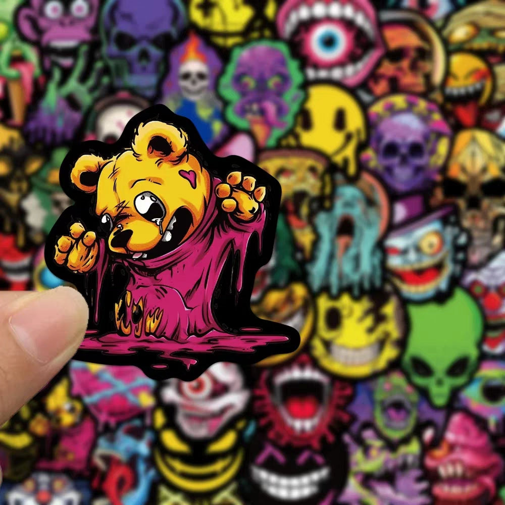 Eerie Jester Sticker