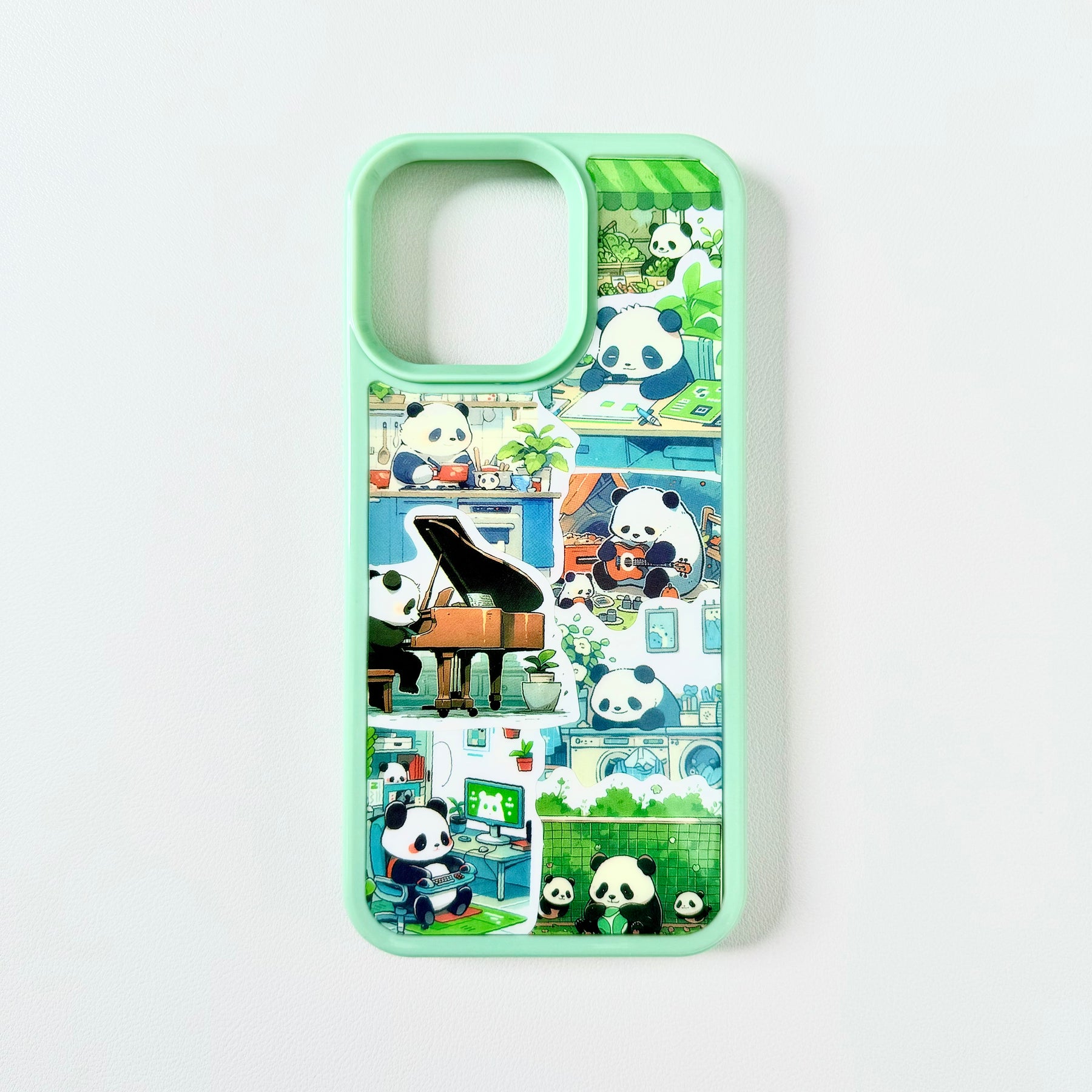 DIY Phone Case (Panda Cheer)