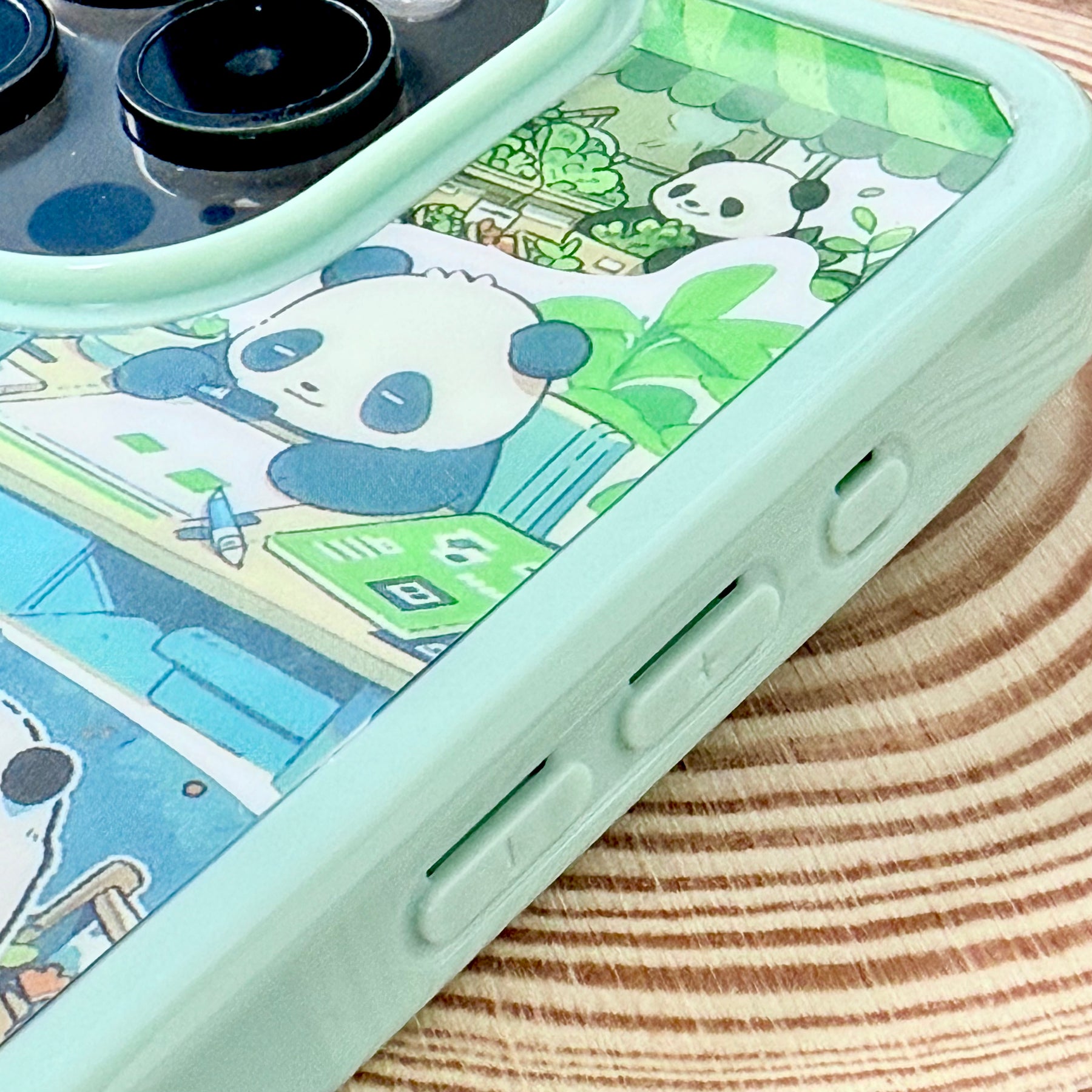 DIY Phone Case (Panda Cheer)