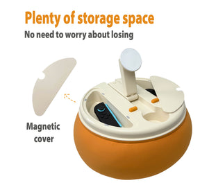 Magnetic stand pillow