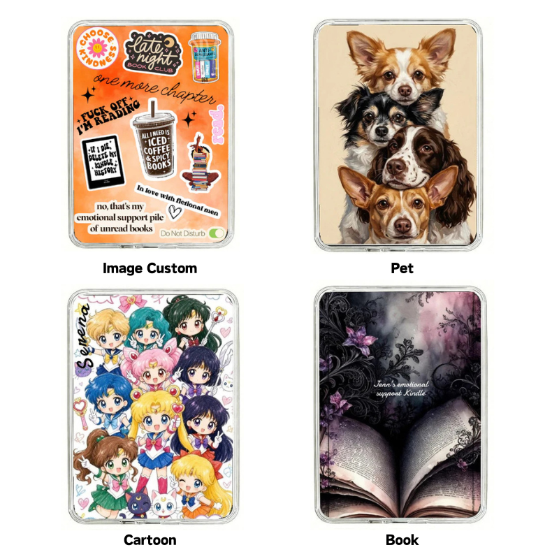 Ganinno® Custom Kindle/Kobo Fully Magnetic Case – Design Your Own (Premium Soft-Touch Finish)