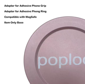 PopLock -  Magnetic Base Compatile MagSafe Case, Light Pink