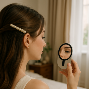Custom mirror stand