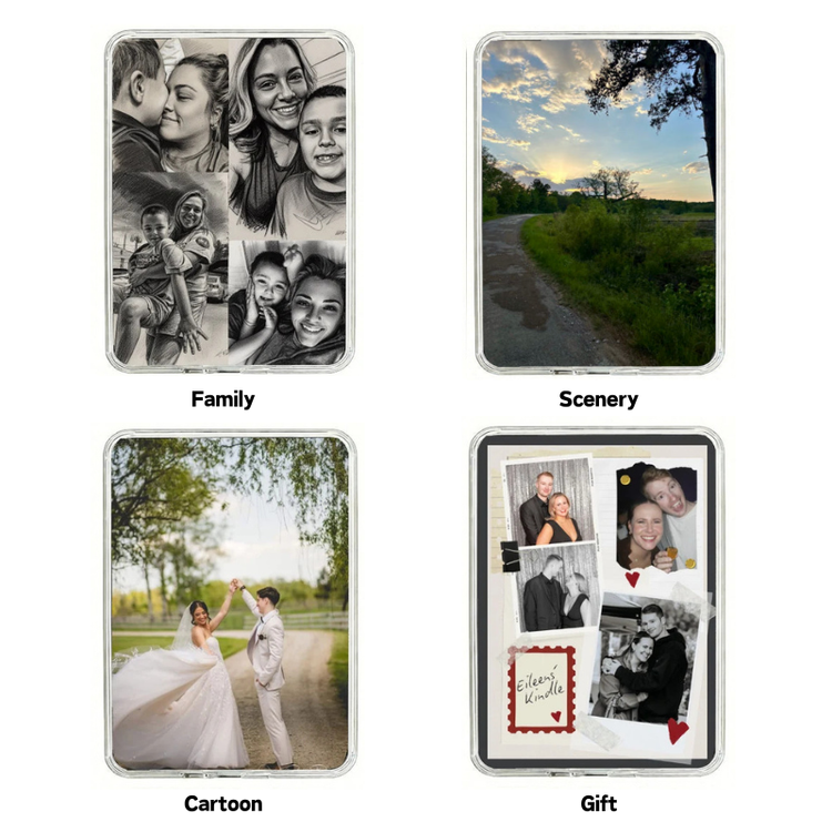 Ganinno® Custom Kindle/Kobo Fully Magnetic Case – Design Your Own (Premium Soft-Touch Finish)