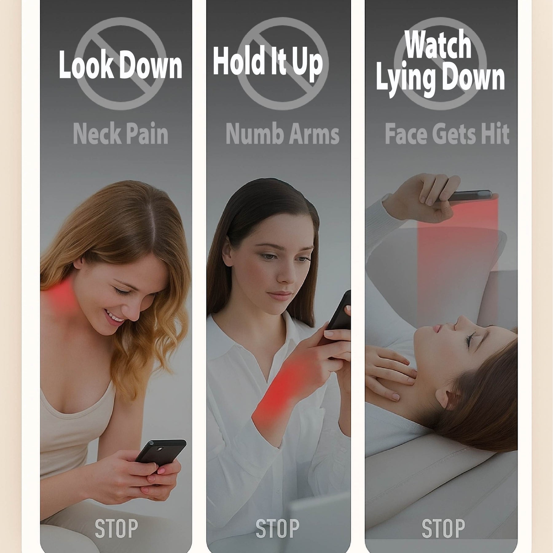 Magnetic stand pillow