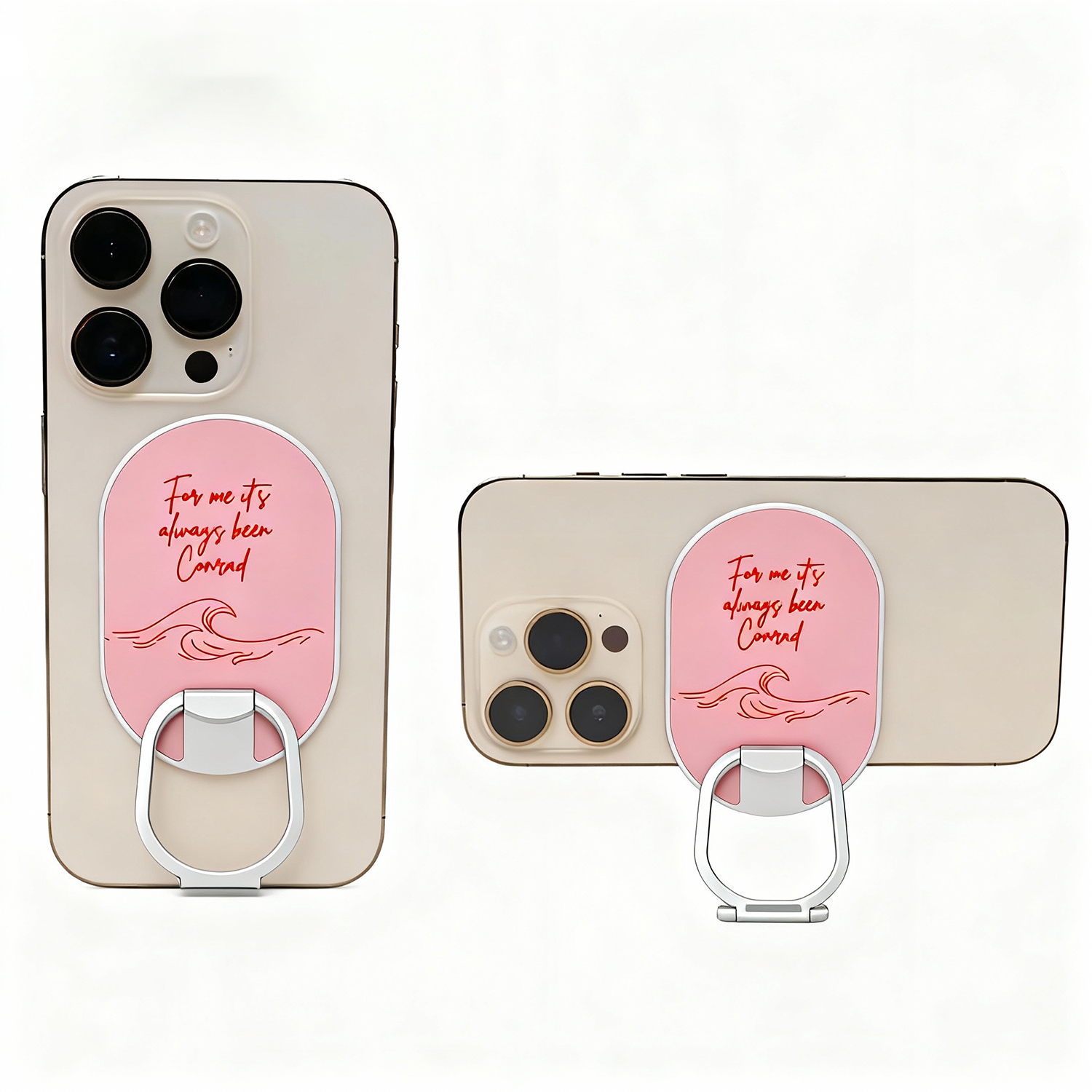 GaNinno Popgrip & Stand - Pink/ Custom