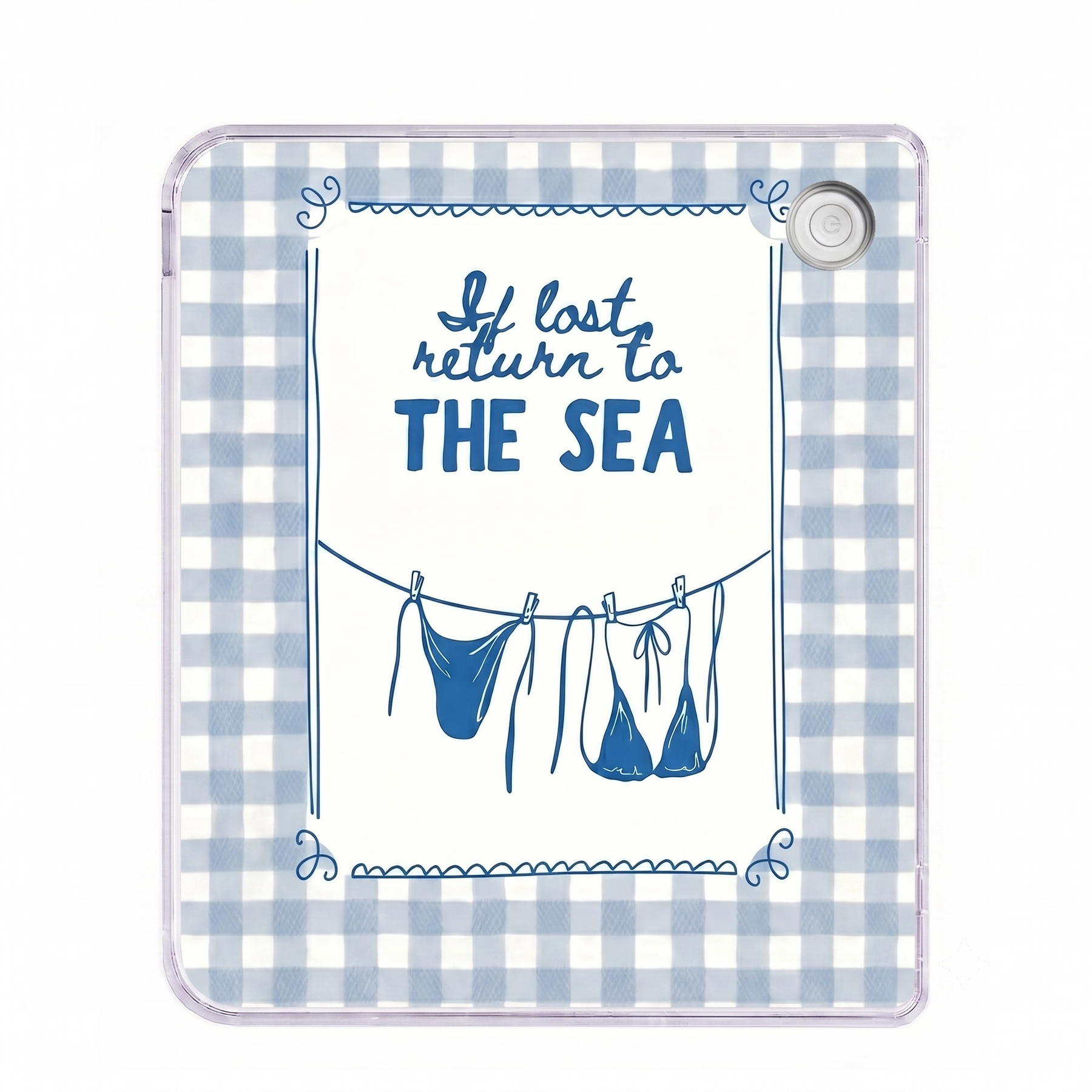 Ganinno® The Sea Kindle/Kobo Fully Magnetic Case (Premium Soft-Touch Finish)