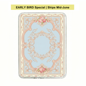 Ganinno® The Heirloom Frame - Vintage Rose Kindle/Kobo Case (Premium Soft-Touch Finish)