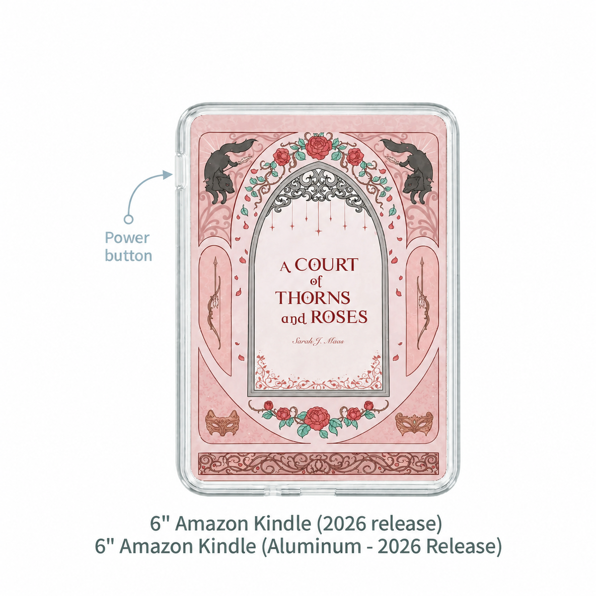 Ganinno® Thorn Court Kindle/Kobo Fully Magnetic Case (Upgraded Matte Finish)