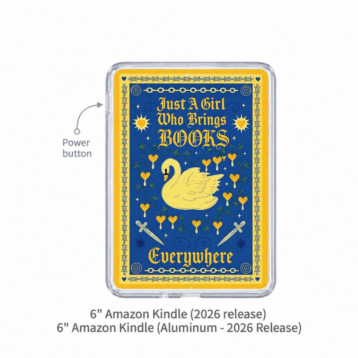 Ganinno® Literary Wanderer Kindle/Kobo Fully Magnetic Case (Premium Soft-Touch Finish)