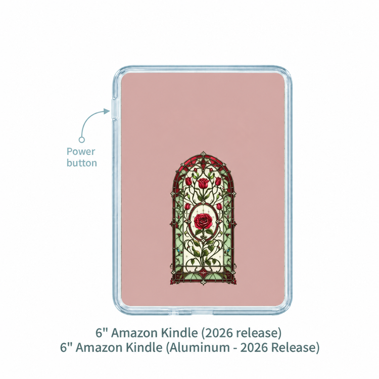 Ganinno® The Cathedral Rose Kindle/Kobo Fully Magnetic Case (Premium Soft-Touch Finish)