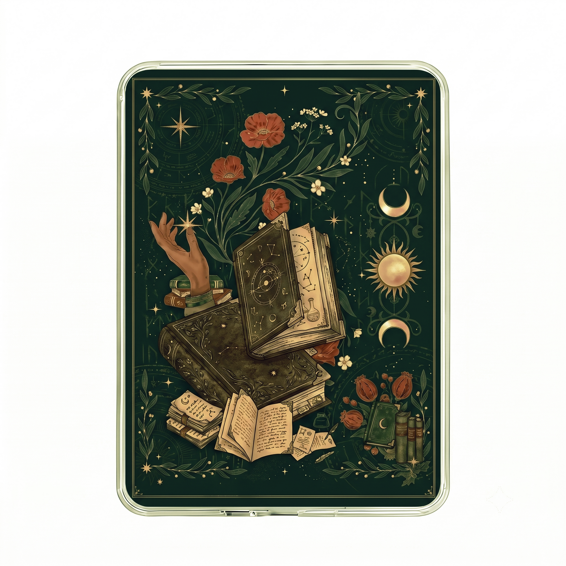 Ganinno® Whispers of Divination Kindle/Kobo Fully Magnetic Case (Premium Soft-Touch Finish)