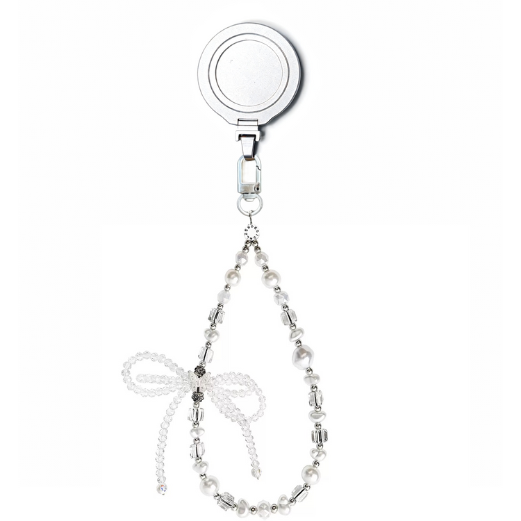 Magnetic Grip Strap/ Charm - Swappable Grip Base Stand with Strap Hook for Phones & Kindles Ganinno