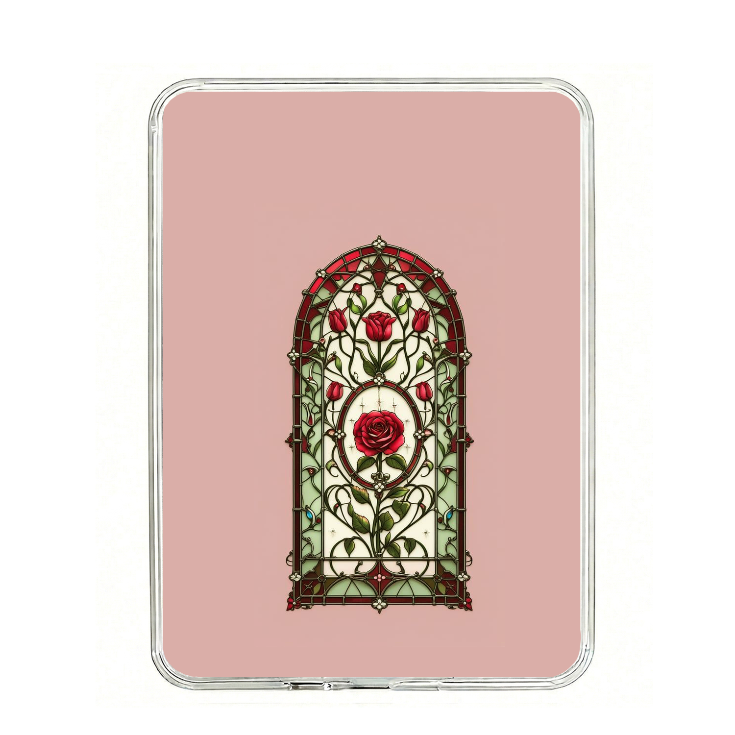 Ganinno® The Cathedral Rose Kindle/Kobo Fully Magnetic Case (Premium Soft-Touch Finish)