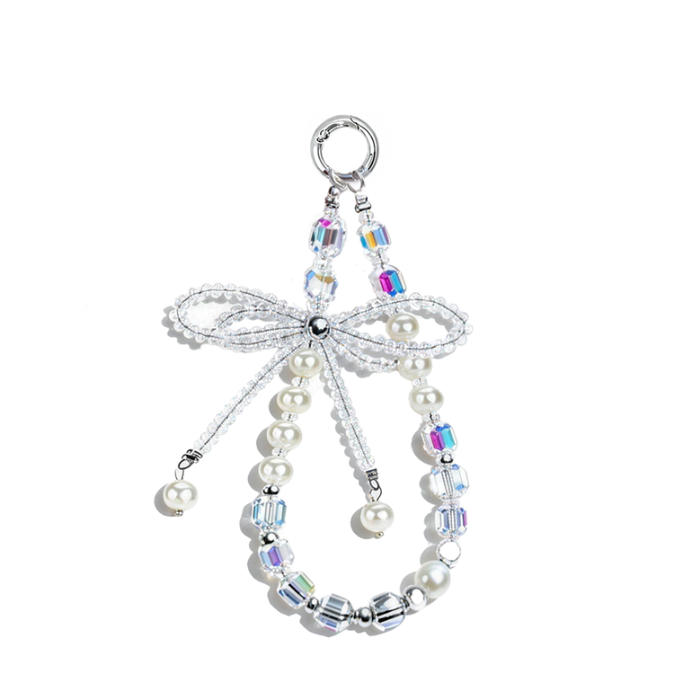 Bow Wrist Charm – Crystal Aurora Ganinno