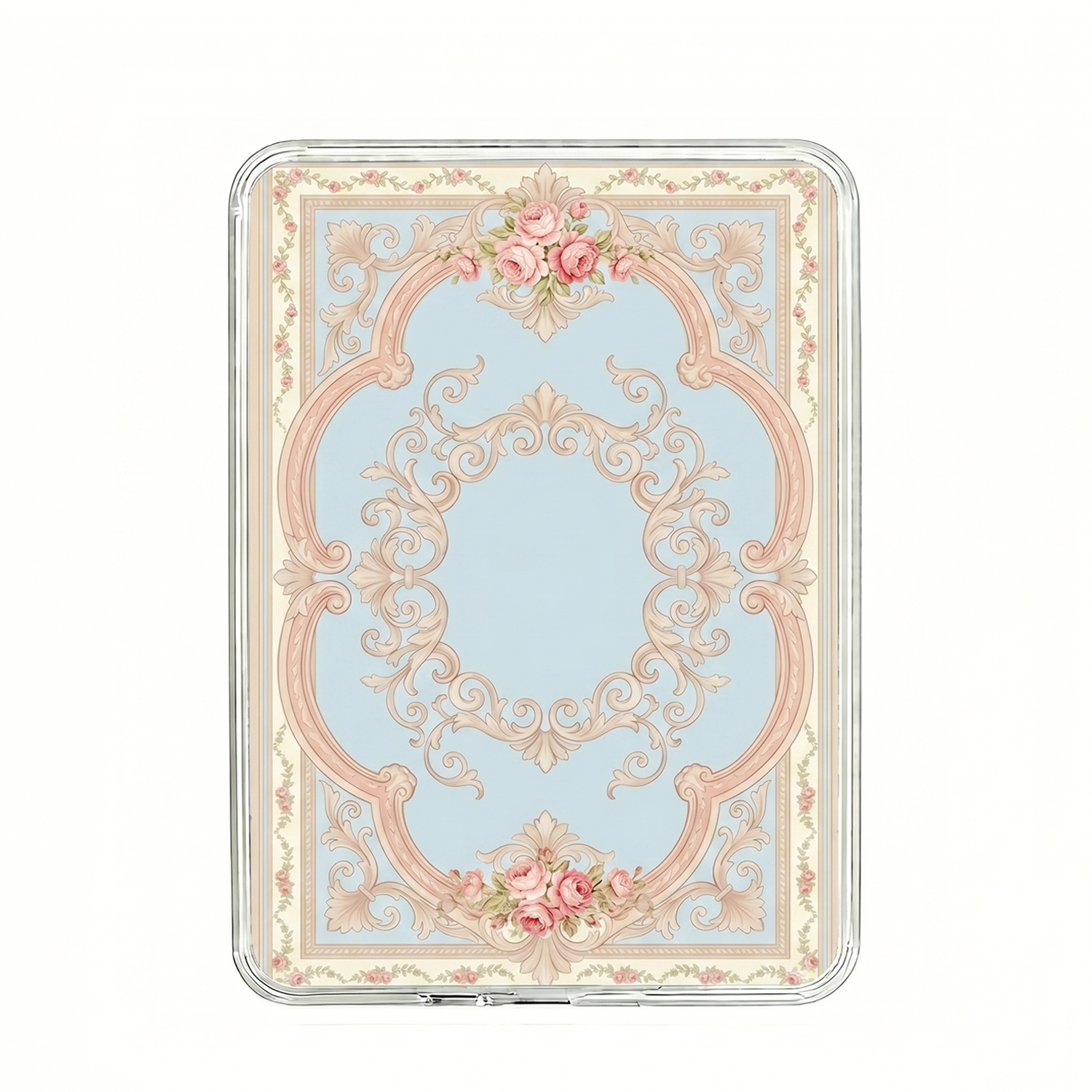 Ganinno® The Heirloom Frame - Vintage Rose Kindle/Kobo Case (Premium Soft-Touch Finish)