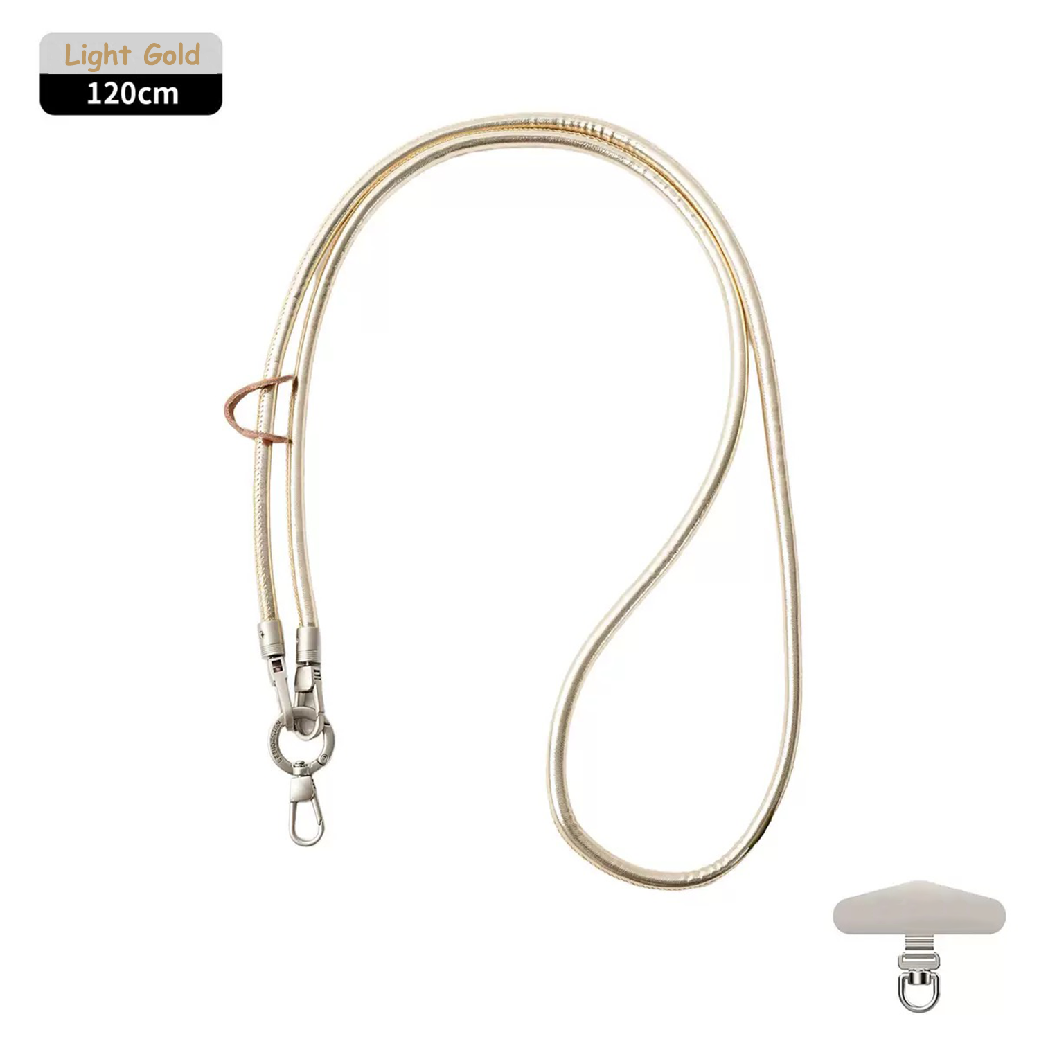 Magnetic Grip Strap/ Charm - Swappable Grip Base with Strap Hook for Phones & Kindles