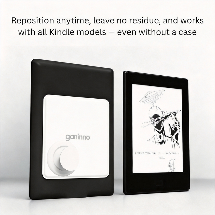 Ganinno® Universal MagSafe Upgrade Plate for Kindle & Kobo — No Case Needed! - Apply to the outside of your case for 100% magnetic power. Ganinno