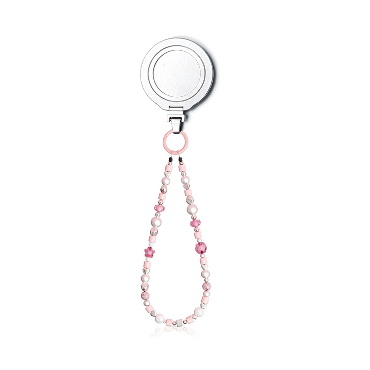 Magnetic Grip Strap/ Charm - Swappable Grip Base Stand with Strap Hook for Phones & Kindles Ganinno