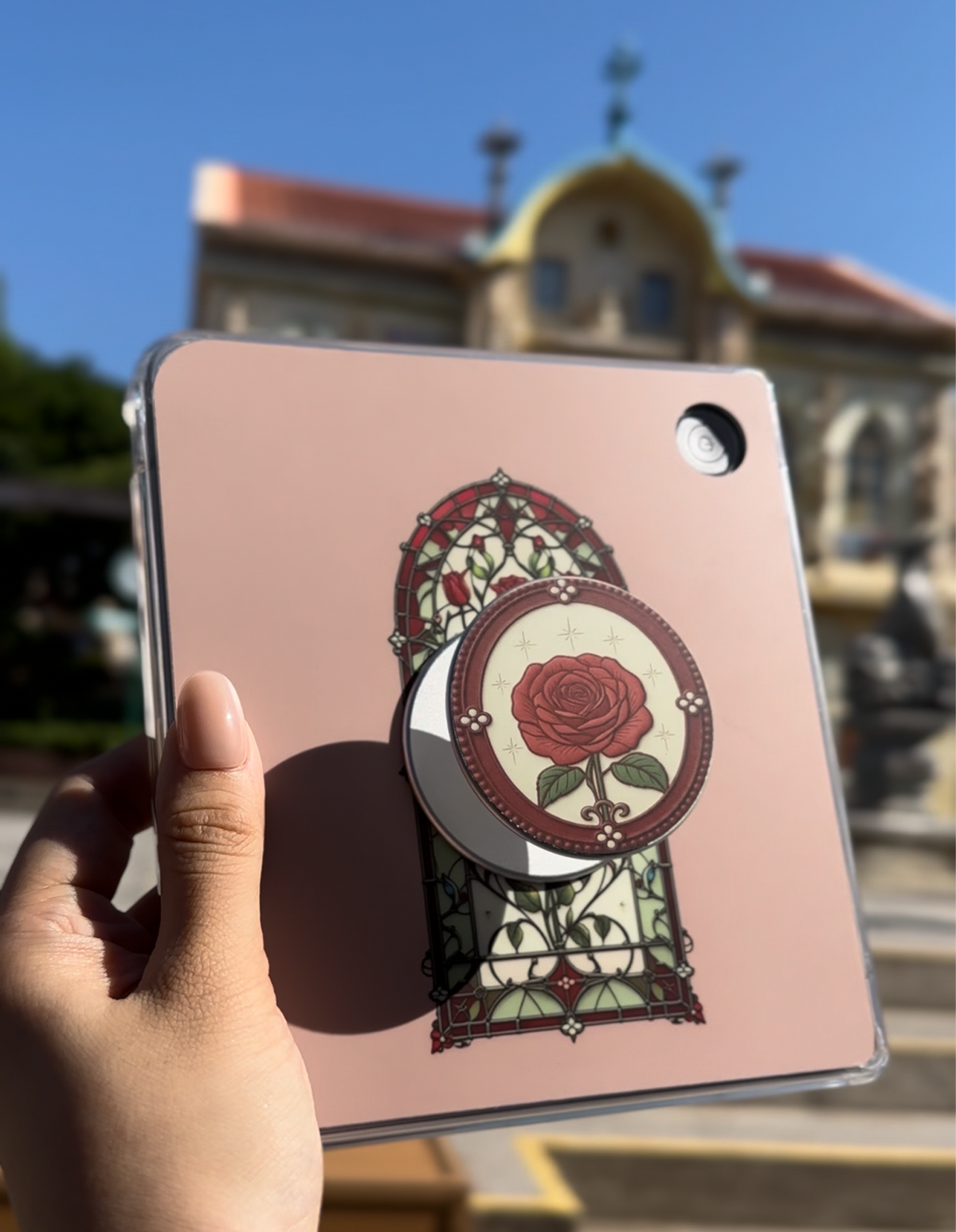 Ganinno® The Cathedral Rose Kindle/Kobo Fully Magnetic Case (Premium Soft-Touch Finish) Ganinno