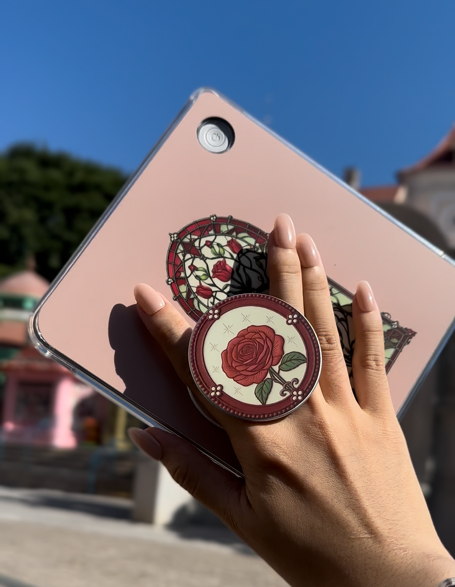 Ganinno® The Cathedral Rose Kindle/Kobo Fully Magnetic Case (Premium Soft-Touch Finish) Ganinno