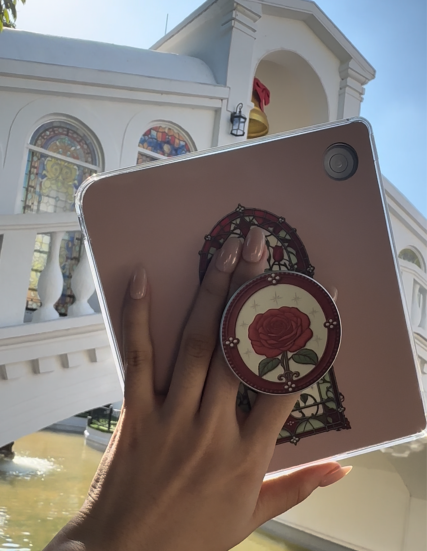 Ganinno® The Cathedral Rose Kindle/Kobo Fully Magnetic Case (Premium Soft-Touch Finish) Ganinno