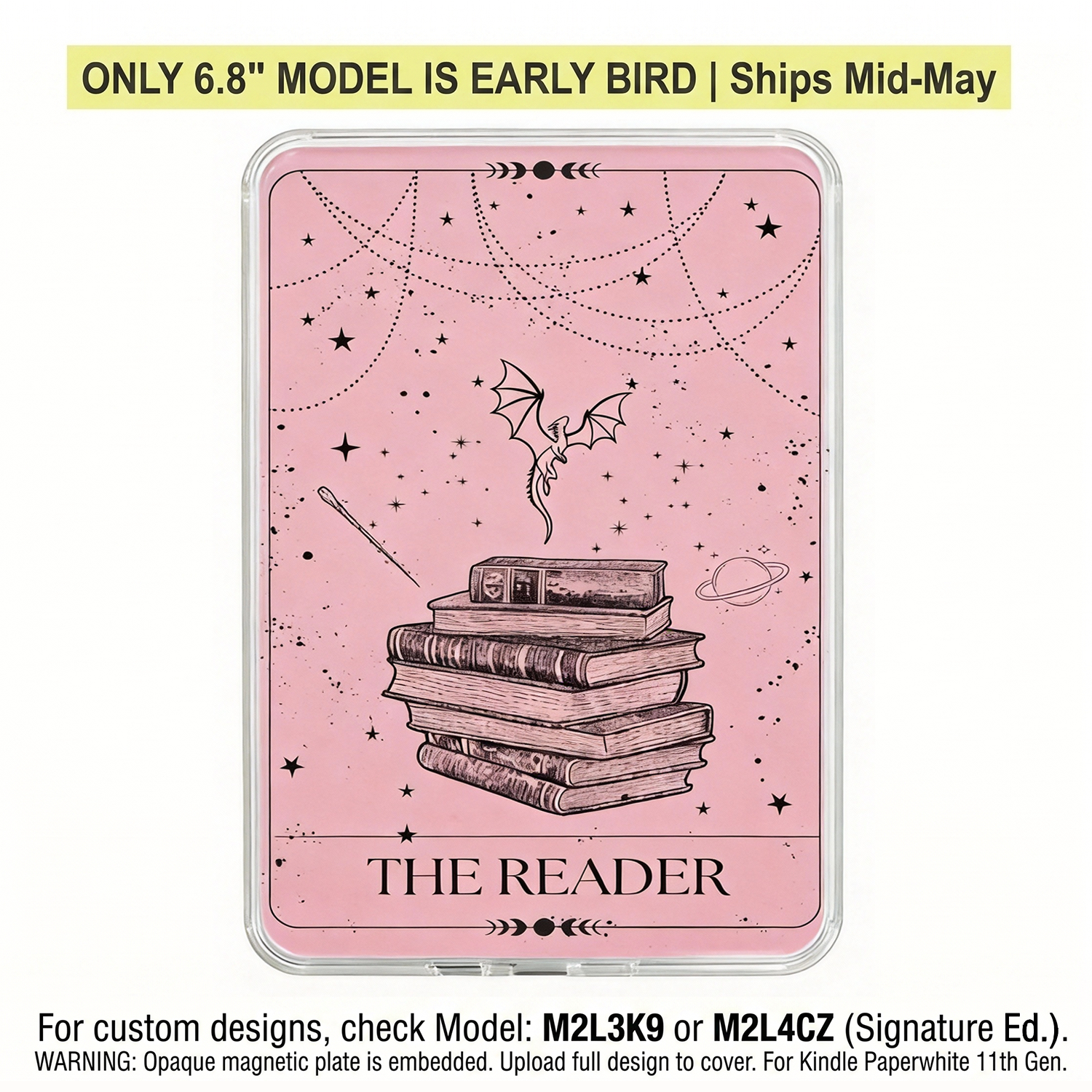 Ganinno® The Reader- 12th/ 11th Gen Kindle MagSafe Case