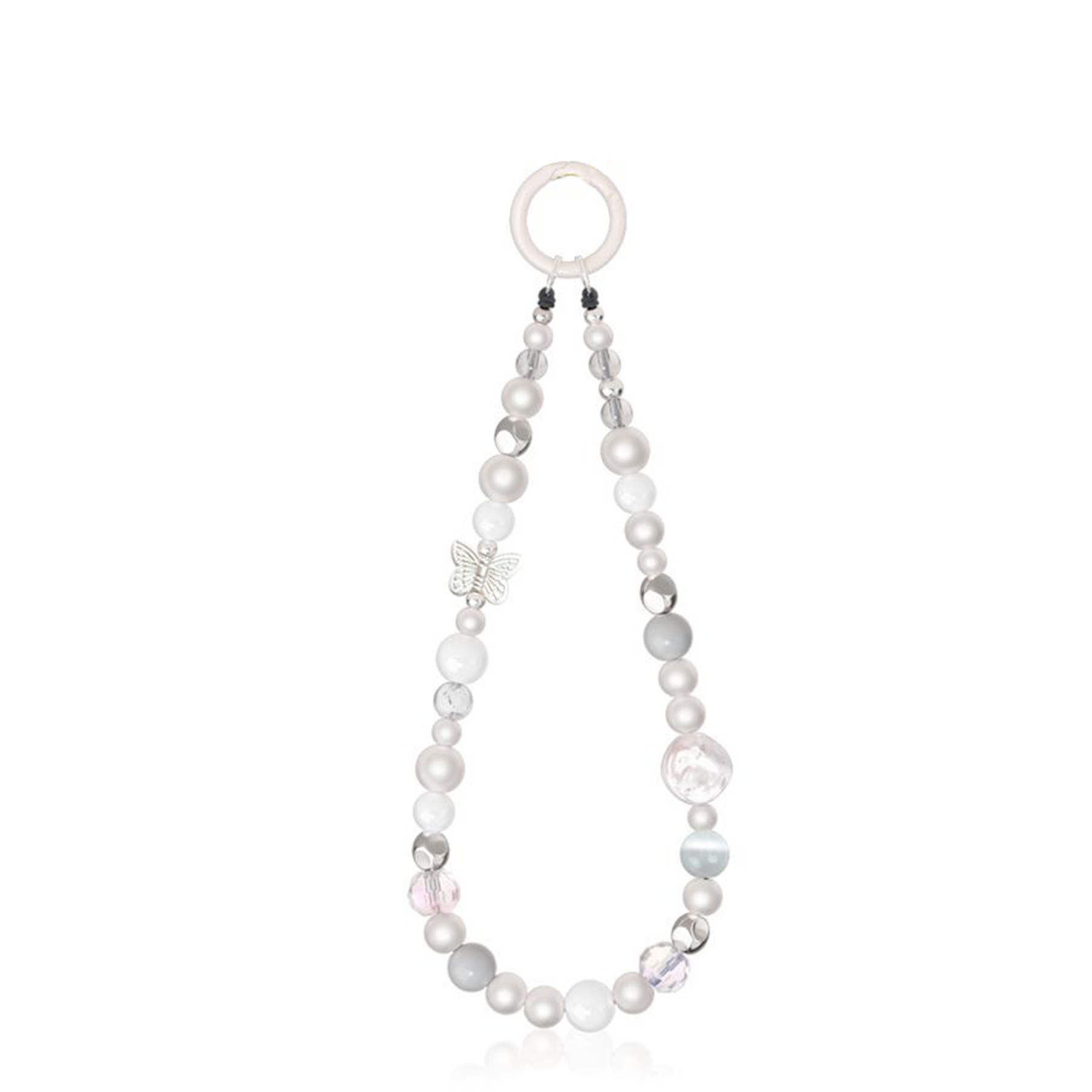 Magnetic Grip Strap/ Charm - Swappable Grip Base with Strap Hook for Phones & Kindles